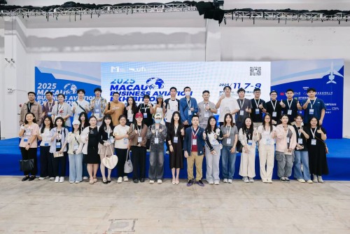 CityU Faculty of Finance Visits Macau Business Aviation Exhibition