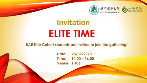 BAE Elite Cohort - Class activity preview