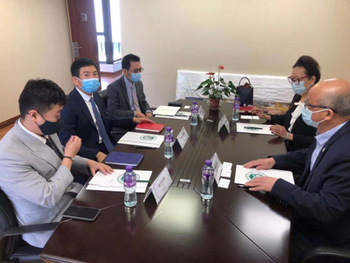 Faculty of Finance of CityU Macau and Banco Well Link, S.A. discuss the cultivation of financial tal...